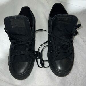 Converse Unisex All Black Sneakers